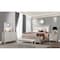 Global Furniture Usa Traditional Glam Tufted Paris Champagne King Bed Group With Led 2873 - alternate 1
